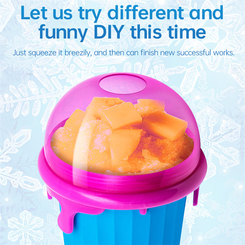 Slushy Cup Quick Frozen Smoothie Maker.